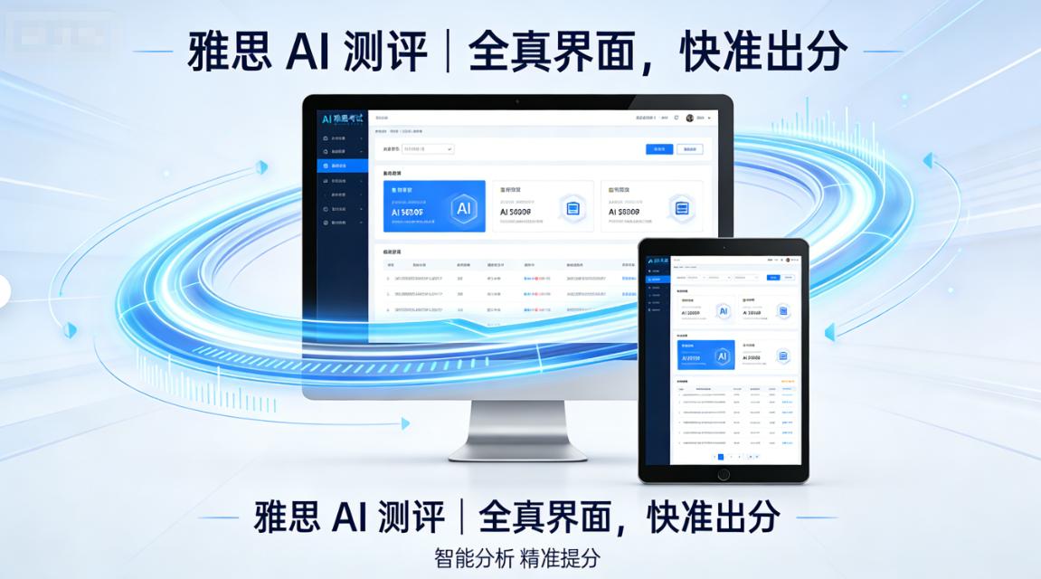雅思 AI 智能备考系统 | 全真模考 + AI 智能批改提分工具 - 图片 3